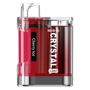 SKE Crystal 4 in 1 Prefilled Pod Kit Cherry Ice – multi-flavor, high-capacity vape kit with sleek design